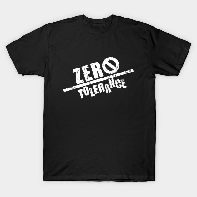 Zero Tolerance for Racism Sexism Homophobia T-Shirt by shmoart